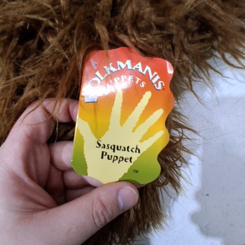 FOLKMANIS SASQUATCH HAND PUPPET - BROWN (MODEL: 3180) image 3