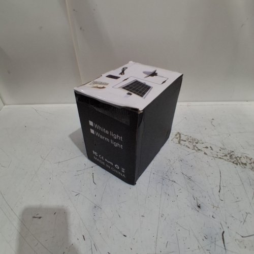 BIRDEEM SOLAR POWERED PENDENT INDOOR / OUTDOOR LIGHT KIT - 800LM - BLACK / WHITE (MODEL : 08206179624425) image 5
