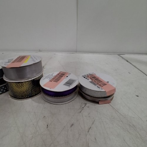13 OFFRAY ASSORTED DECORATIVE RIBBON SPOOLS - VARIOUS SIZES - MULTICOLOR image 5
