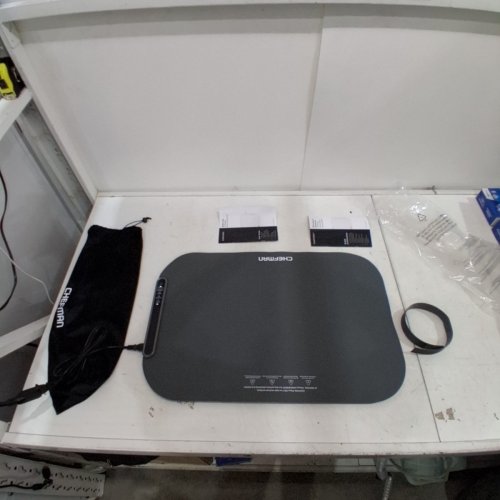 CHEFMAN ROLL N' GO ELECTRIC WARMING SILICONE MAT - 24" X 16" - GREY (MODEL: RJ22-S-GREY-CA) image 3
