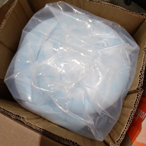 YUGYVOB 7-ZONE FOAM MATTRESS TOPPER, GEL INFUSED, EGG CRATE FOAM - FULL 2" - BLUE image 3