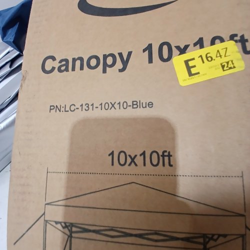 COLORSOUL OUTDOOR POP UP CANOPY WITH A WHEELED CARRYING BAG - 10FT X 10FT - BLUE (MODEL: LC-131-10 X 10-BLUE) image 2