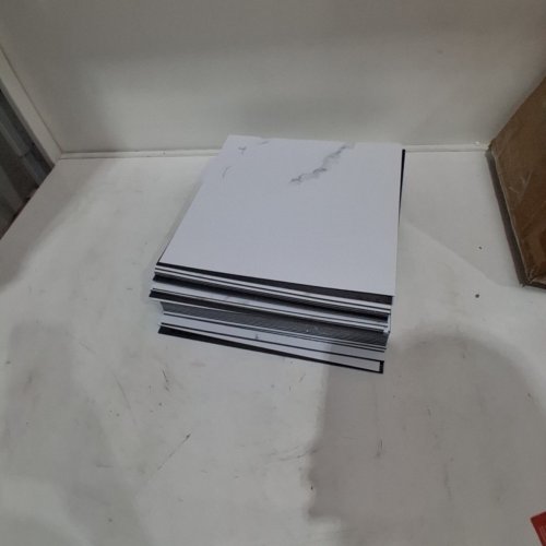 50PK VEVOR PEEL AND STICK FLOORING TILES - 12" X 12" - WHITE MARBLE (MODEL: WB-4503) image 2