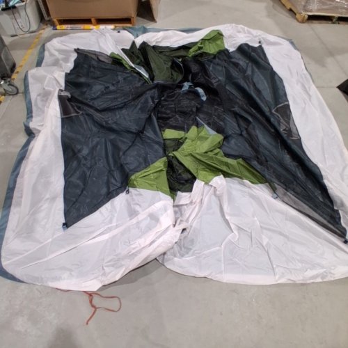 AGLORY WATERPROOF CAMPING TENT WITH RAINFLY AND MESH WINDOWS - 2 PERSON - GREEN - (MODEL: G-2P-GREEN) image 3