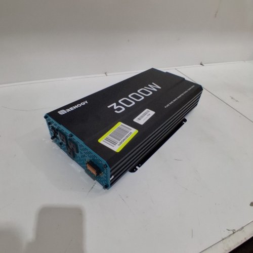 RENOGY 3000W PURE SINE WAVE POWER INVERTER FOR HOME/RV/TRUCK/OFF-GRID - 3000W, 12V DC TO 110V AC (MODEL:‎ RNG-INVT-3000-12V-P2) image 2