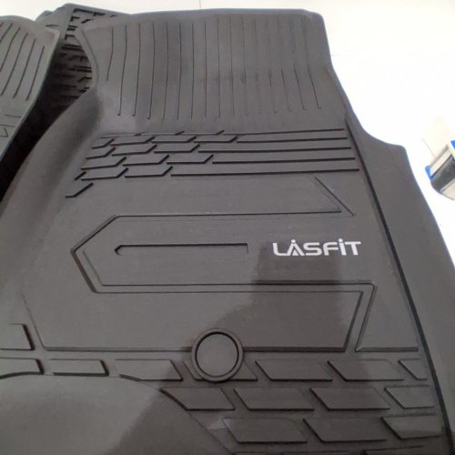 3PC LASFIT FLOOR MATS FIT FOR 2019-2026 CHEVY SILVERADO/GMC SIERRA 1500/2500/3500HD - BLACK (MODEL: LL-CH01) image 3
