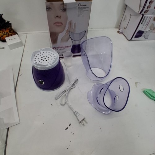 OSENJIE PROFESSIONAL FACE CLEANING NASAL MASK AND FACIAL STEAMER SAUNA - PURPLE (MODEL: BY1078) image 3