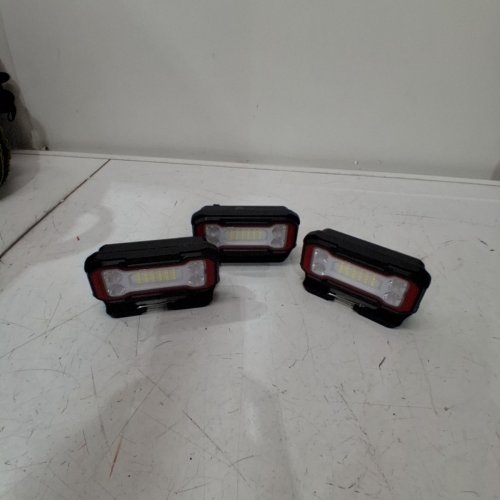 3PK INFINITY X1 RECHARGEABLE STAND UP WORK LIGHTS - UP TO 2500LM - BLACK WARM/TO HIGH BRIGHT WHITE (MODEL: 1937956) image 3