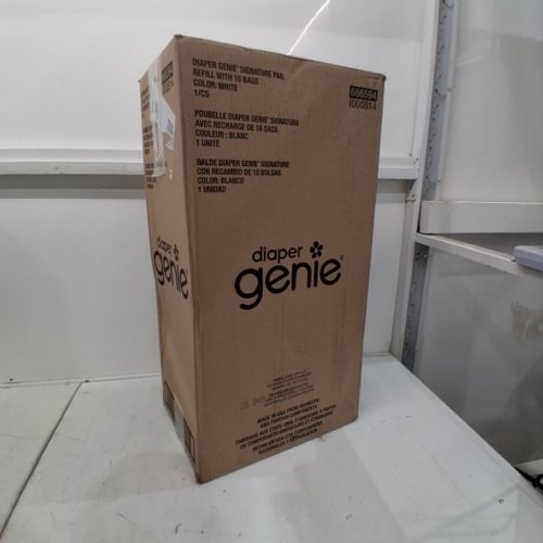 PLAYTEX DIAPER GENIE SIGNATURE PLATINUM DIAPER PAIL - 27" - WHITE (MODEL: I000814) image 6