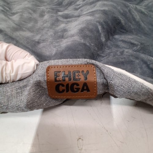 EHEYCIGA MEMORY FOAM ORTHOPEDIC MEDIUM PET BED - 35" X 22" - GREY (MODEL: FOAMDOGBED03MP-CA) image 4