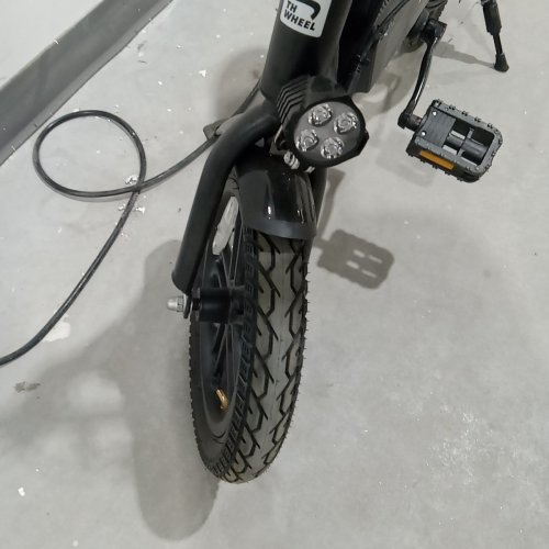 5TH WHEEL PENGUIN ELECTRIC BIKE FOR ADULTS - 700W - 20MPH - 40-MILE RANGE - BLACK (MODEL: EB20) image 4