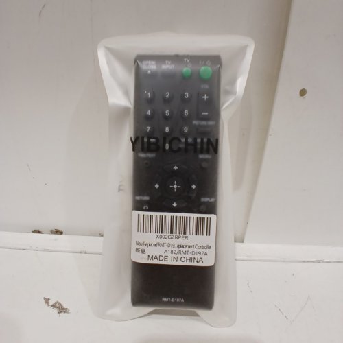 YIBICHIN REPLACEMENT REMOTE CONTROL FIT FOR SONY DVD PLAYER - BLACK (MODEL: RMT-D197A) image 2