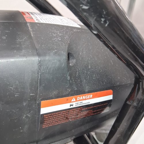 ELECTRIC HIGH PRESSURE AIRLESS PAINT SPRAYER WITH EXTENSION ROD AND STAND - 650W - 3000PSI - BLACK (MODEL:RP8626) image 3