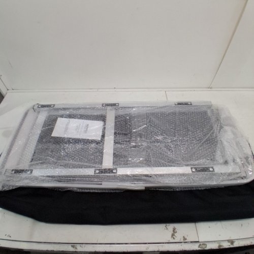 FOLDING TRADE SHOW TABLE WITH CARRYING BAG - 38" X 34" X 15" - 110LB CAP - BLACK/SILVER (MODEL: DX9930) image 3