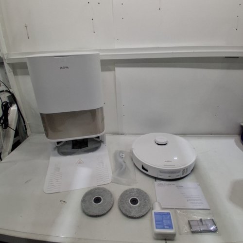 MOVA P10 PRO ULTRA GEN 2 ROBOT VACUUM AND MOP - 26000PA SUCTION, 100°C HOT WATER AUTO MOP WASHING, 1-HOUR HOT AIR DRYING, ALL-IN-ONE DOCK - WHITE - (MODEL: RLP55SE) image 18