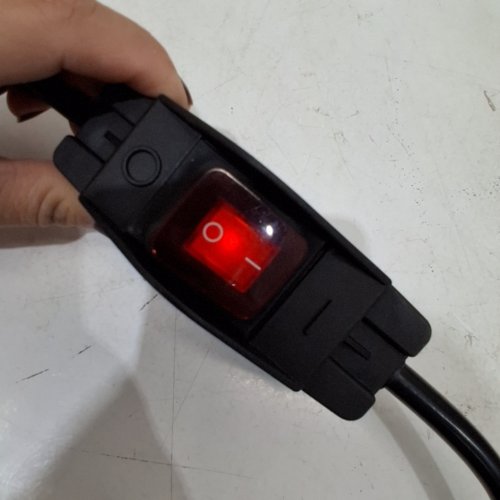 JOINFWORLD WATERPROOF INLINE CORD SWITCH - 2FT - BLACK (MODEL: KCD5-308W1) image 2