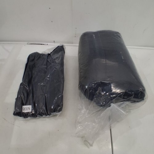 7PC SLEEPDOWN COMFORTER SET - QUEEN - BLACK image 3