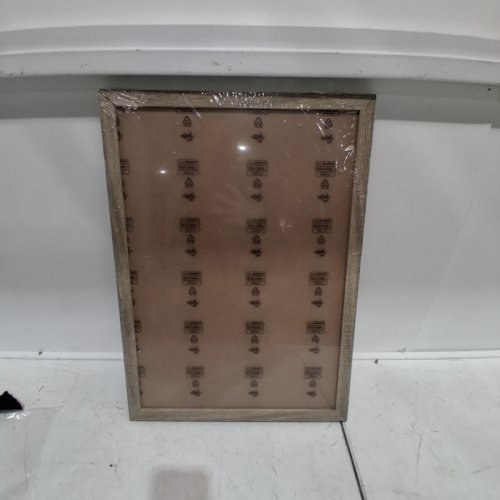 WOODEN PICTURE FRAME - BROWN - 15" X 21" image 2