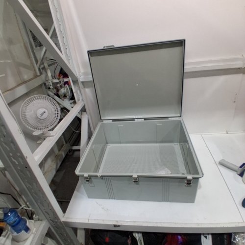 LARGE PLASTIC STORAGE BOX - WHITE (MODEL: 630 X 530X250(BG)) image 4