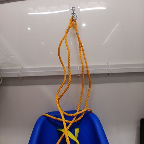 LITTLE TIKES 2-IN-1 SNUG 'N' SECURE SWING - BLUE/YELLOW/RED image 3