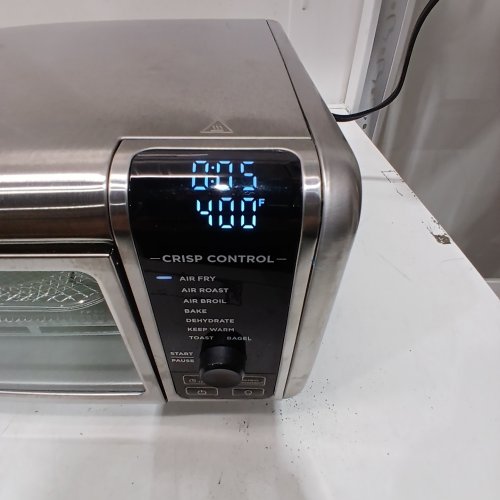 NINJA FOODI 8-IN-1 DIGITAL FLIP-AWAY AIR FRYER TOASTER OVEN - STAINLESS STEEL (MODEL: SP101C/FT102CCO) image 2