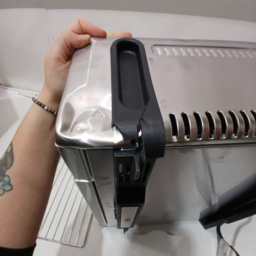 NINJA FOODI 8-IN-1 DIGITAL FLIP-AWAY AIR FRYER TOASTER OVEN - STAINLESS STEEL (MODEL: SP101C/FT102CCO) image 5