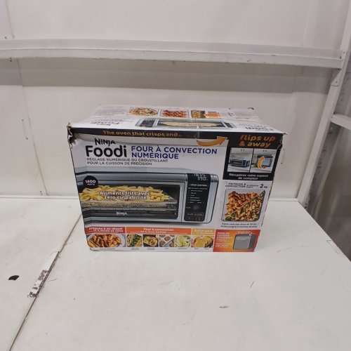 NINJA FOODI 8-IN-1 DIGITAL FLIP-AWAY AIR FRYER TOASTER OVEN - STAINLESS STEEL (MODEL: SP101C/FT102CCO) image 6