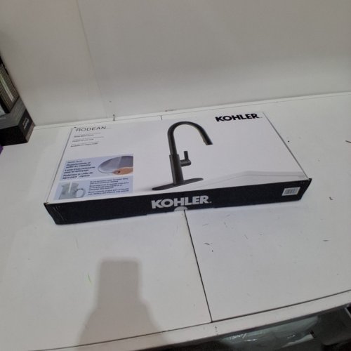KOHLER RODEAM PULL-DOWN KITCHEN FAUCET WITH TOUCH CONTROL & 2 SPRAY FUNCTIONS-1.5GPM - MATTE BLACK (MODEL: R38473-BL / 1806389) image 4