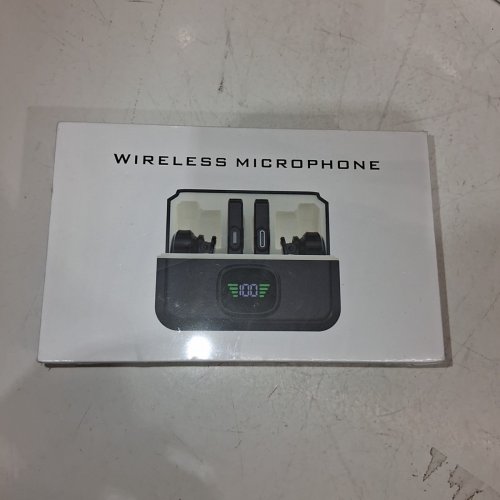 R RUCKERCO WIRELESS MULTIPLATFORM LAVALIER MICROPHONE WITH LIGHTNING/USB-C ADAPTERS - ULTRA-LOW LATENCY, 360° HD RECORDING, INTELLIGENT NOISE REDUCTION image 3