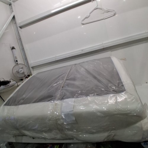 COMFORT AND PRESSURE RELIEF MATTRESS - 39" X 74" X 5" - WHITE image 4