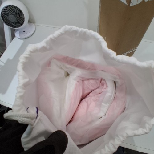 MELLOW PUFF SLEEP COOLING PILLOW - 20" X 26" - PINK image 4