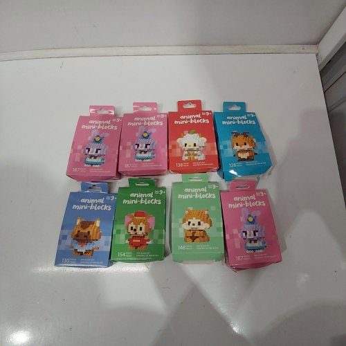 8 ASSORTED ANIMAL MINI-BLOCK BUILDING SETS SETS - ASSORTED STYLES image 2