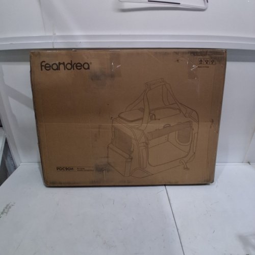 FEANDREA FOLDABLE DOG TRANSPORT CRATE - XXXXL 48" X 31" X 31" - BLACK image 4