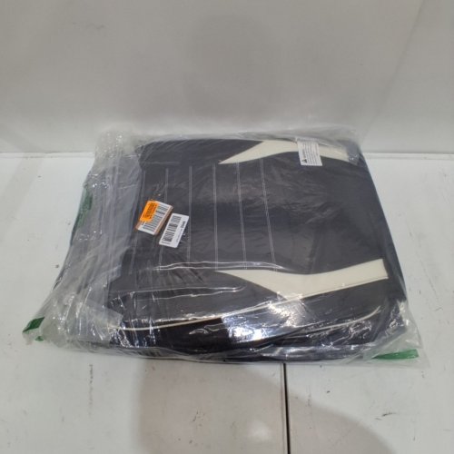 4PC YIERTAI WATERPROOF LEATHER SEAT COVERS - 2009-2026 FORD TRUCKS - WHITE / BLACK image 5