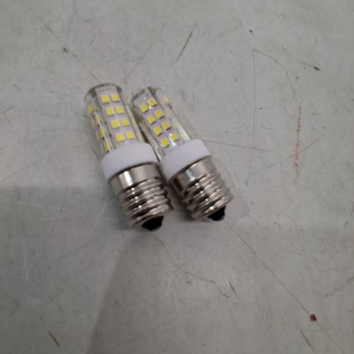 2PK E17 LED APPLIANCE LIGHT BULB - 6000K, 3.5W (35W EQUIVALENT), 350LM - DAYLIGHT WHITE image 3