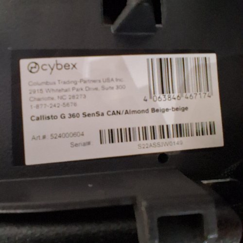 CYBEX GOLD CALLISTO G 360 ROTATING ALL-IN-ONE CONVERTIBLE CAR SEAT WITH SAFETY ASSURE PROTECTION SYSTEM - 120LBS MAX - ALMOND BEIGE (MODEL: 524000601) image 4