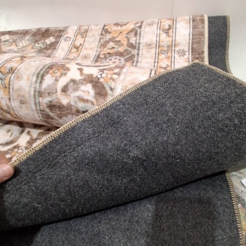 AREA RUG FOR LIVING ROOM - 8FTX10FT - BROWN/BEIGE (MODEL: RUG-23113) image 4