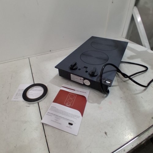 DUAL INDUCTION COOKTOP 12" - 110-120V, 1200W-1100W - BLACK (MODEL: K20019) image 3