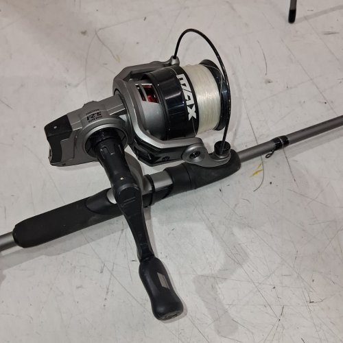 ABU GARCIA MAX X SPINNING REEL & FISHING ROD COMBO - 6FT 6" - BLACK/SILVER (MODEL: ‎MAXXSP3000/662M) image 5