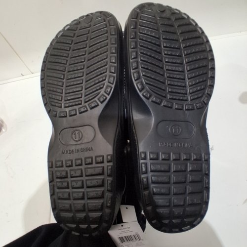 MENS GEORGE CLOG CROCK SHOE - SIZE 11 - BLACK (STYLE: 12CLOGY22) image 4