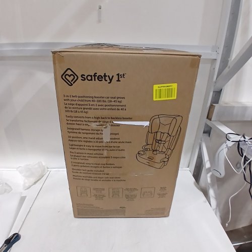 SAFETY 1ST 3-IN-1 HARNESS BOOSTER CAR SEAT - 100LB MAX - MINERAL GREEN - (MODEL: 22276CMIG) image 5