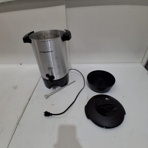 HAMILTON BEACH COFFEE URN - 45 CUP CAPACITY - STAINLESS STEEL (MODEL: 40515CR) image 3