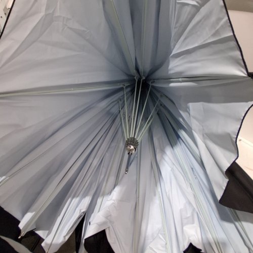 NEEWER PARABOLIC REFLECTIVE UMBRELLA PHOTOGRAPHY WITH WHITE INNER, SOFT LIGHTING WITH DIFFUSER COVER, BAG, QUICK FOLD FOR CAMERA PHOTO STUDIO- 65" - BLACK/WHITE- (MODEL:10103472) image 3