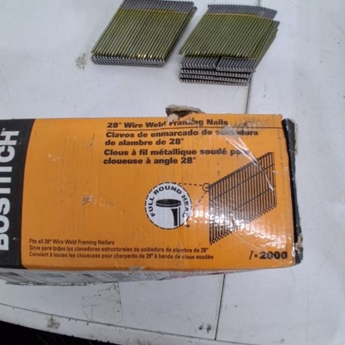 2000PK BOSTITCH S10D-FH 28-DEGREE WIRE-WELD FRAMING NAILS image 5
