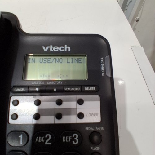 VTECH CORDED SPEAKERPHONE WITH CALLER ID - BLACK (MODEL: CD1153-BK) image 2