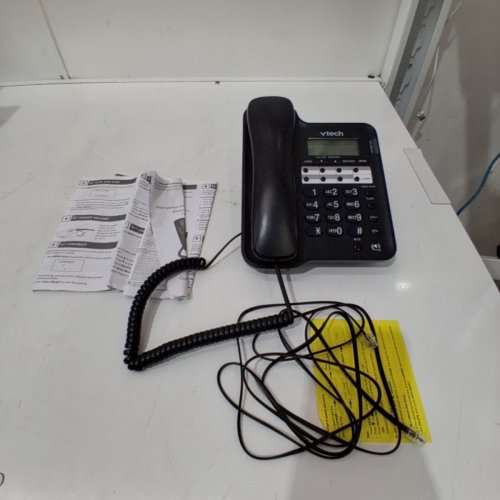 VTECH CORDED SPEAKERPHONE WITH CALLER ID - BLACK (MODEL: CD1153-BK) image 3