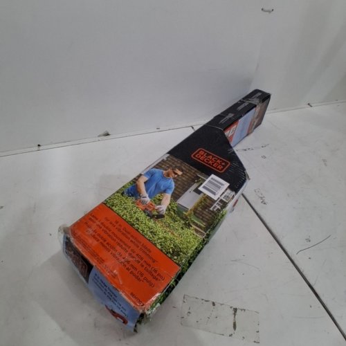 BLACK AND DECKER ELECTRIC HEDGE TRIMMER - 16" - 120V - CORDED - ORANGE (MODEL: BEHT100) image 7