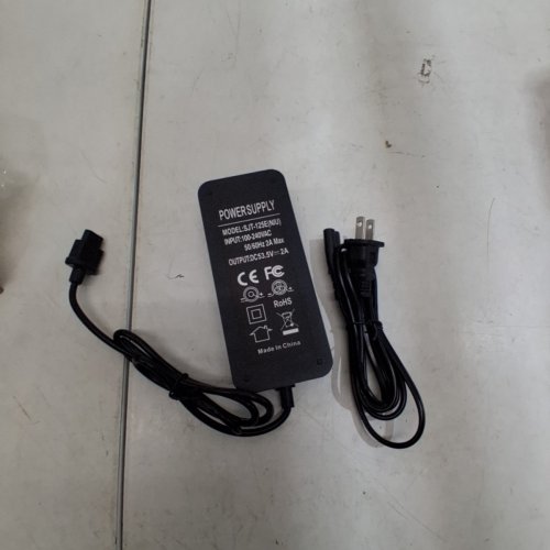 ELECTRIC SCOOTER POWER SUPPLY - 5V - 2AMP -BLACK (MODEL: SJT-125E(NIU)) image 2