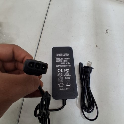 ELECTRIC SCOOTER POWER SUPPLY - 5V - 2AMP -BLACK (MODEL: SJT-125E(NIU)) image 3