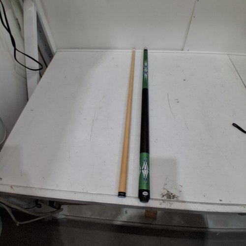 KMISE POOL CUE STICK - 18 OZ - 58" - GREEN image 4